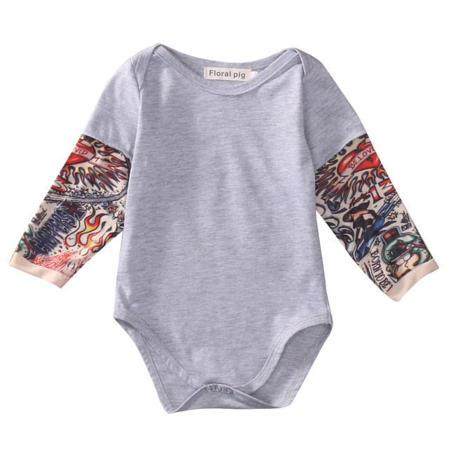 Baby Tattoo Sleeve Romper