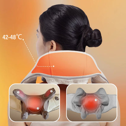 HeatKneeder™ | Therapeutisch Massageapparaat Voor Nek- En Schouderspanningen