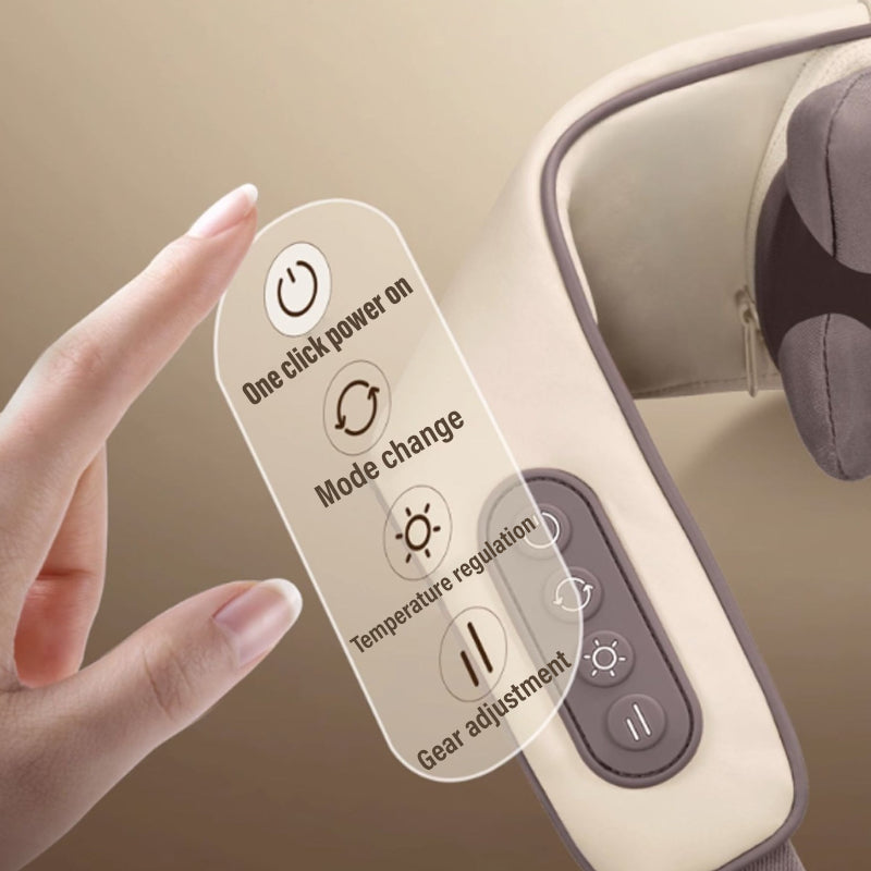 HeatKneeder™ | Therapeutisch Massageapparaat Voor Nek- En Schouderspanningen