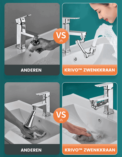 Krivo™ Universele zwenkkraan