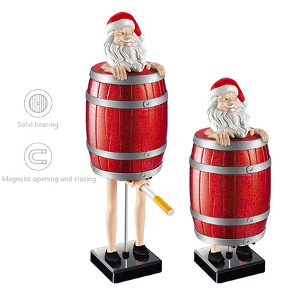 Jingle Balls Kerstman Sigarettenhouder - Hilarisch Kerstcadeau