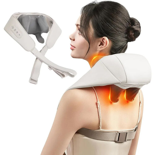 HeatKneeder™ | Therapeutisch Massageapparaat Voor Nek- En Schouderspanningen