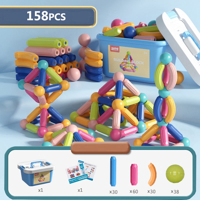 Magnetic Building Blocks™ | Educatieve Magnetisch Speelgoed Voor Kinderen