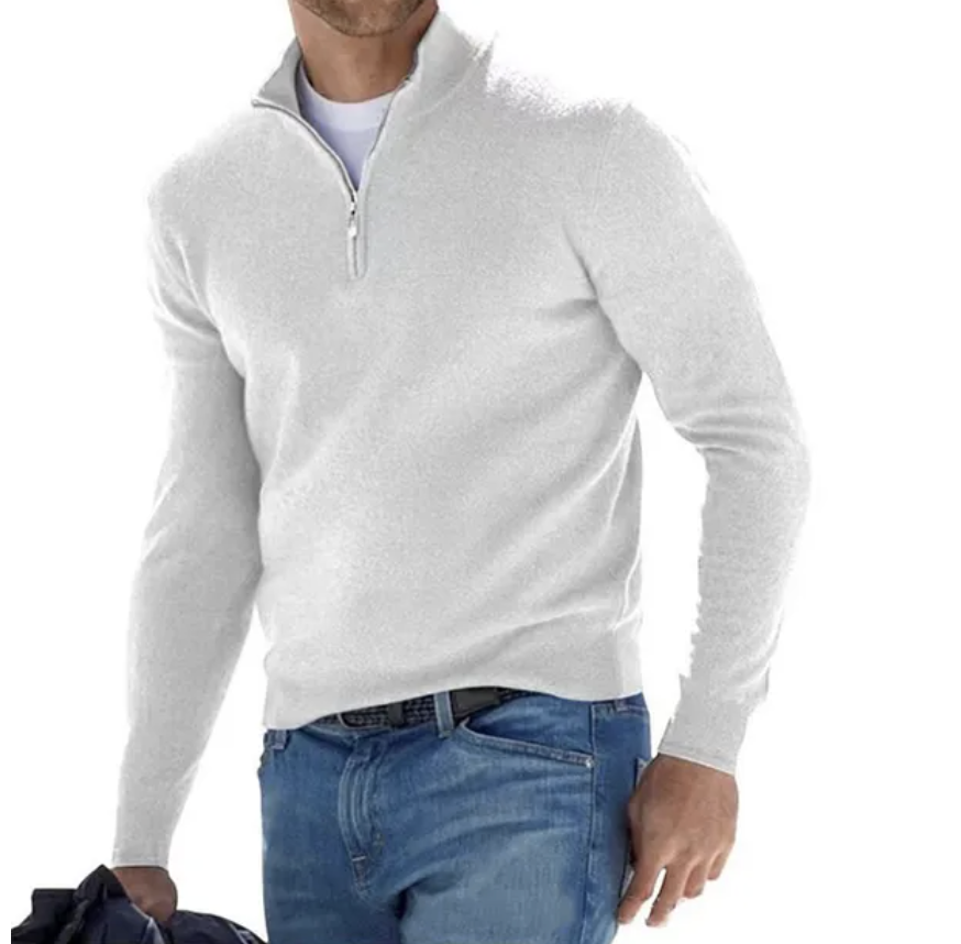THE SANTORANI - HALFZIP SWEATER
