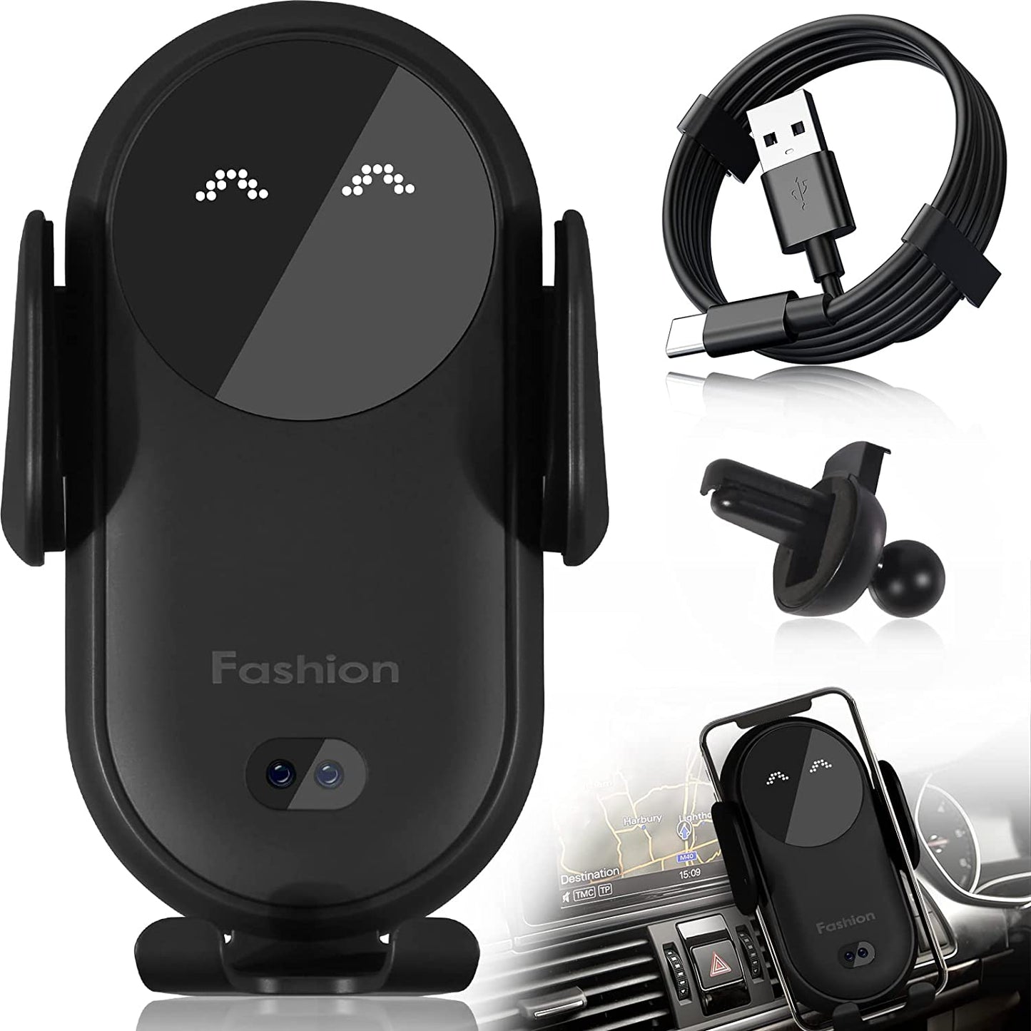 Speedy Chargy™ - Snelle Draadloos Ladende Telefoonhouder