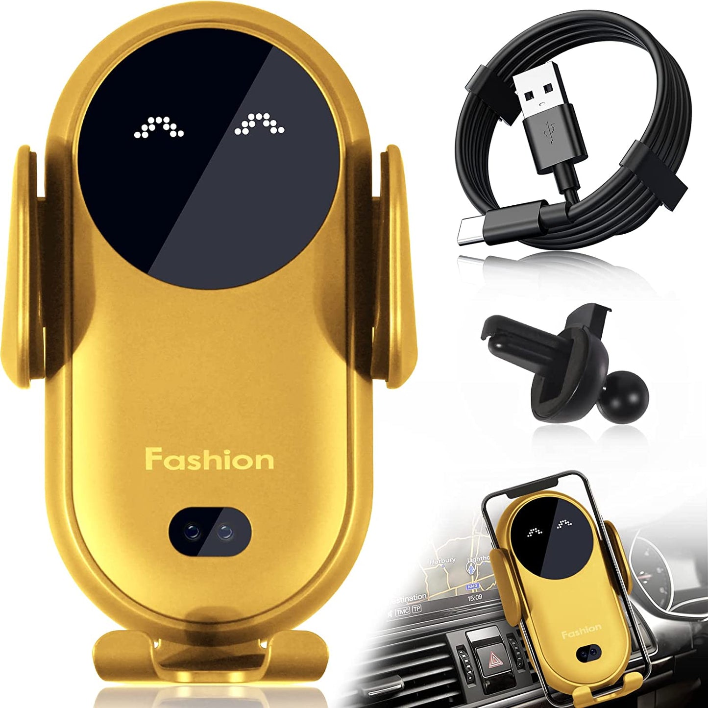 Speedy Chargy™ - Snelle Draadloos Ladende Telefoonhouder