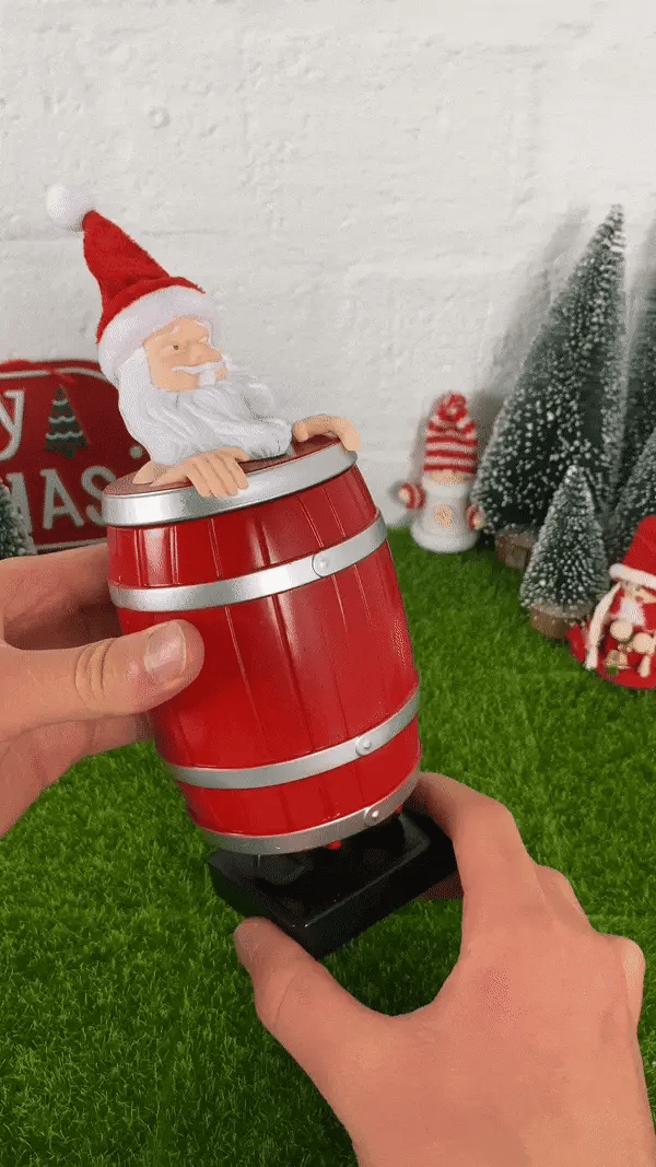 Jingle Balls Kerstman Sigarettenhouder - Hilarisch Kerstcadeau