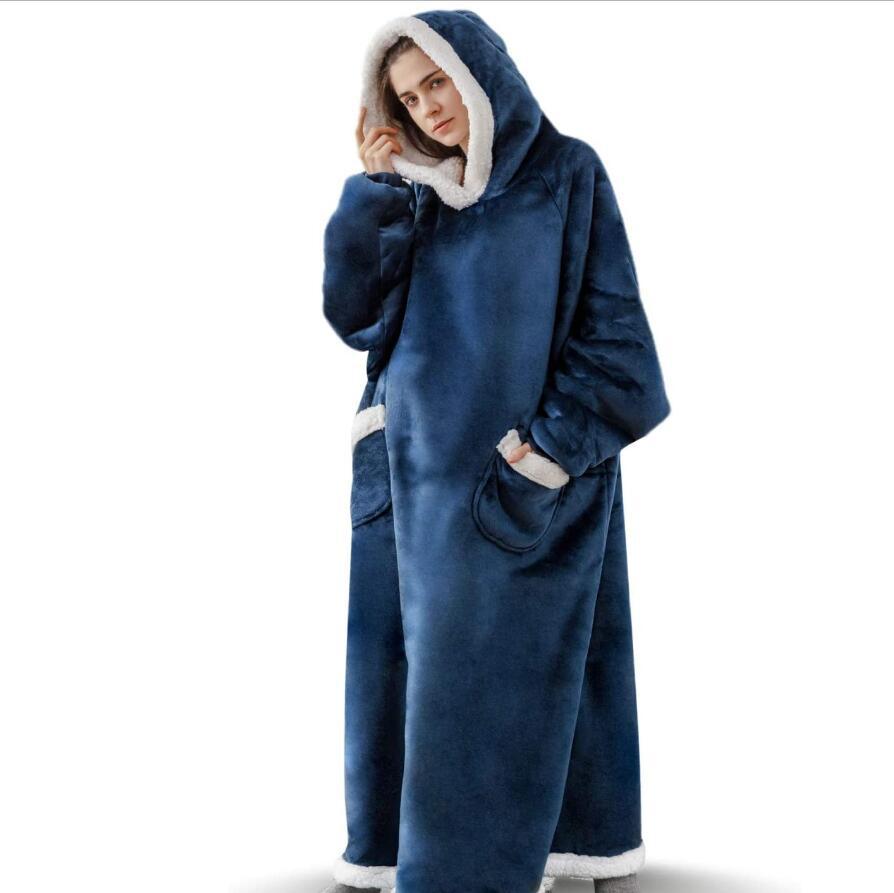 De Extra Lange Oversized Comfy Hoodie Sweater Trui Voor De Winter