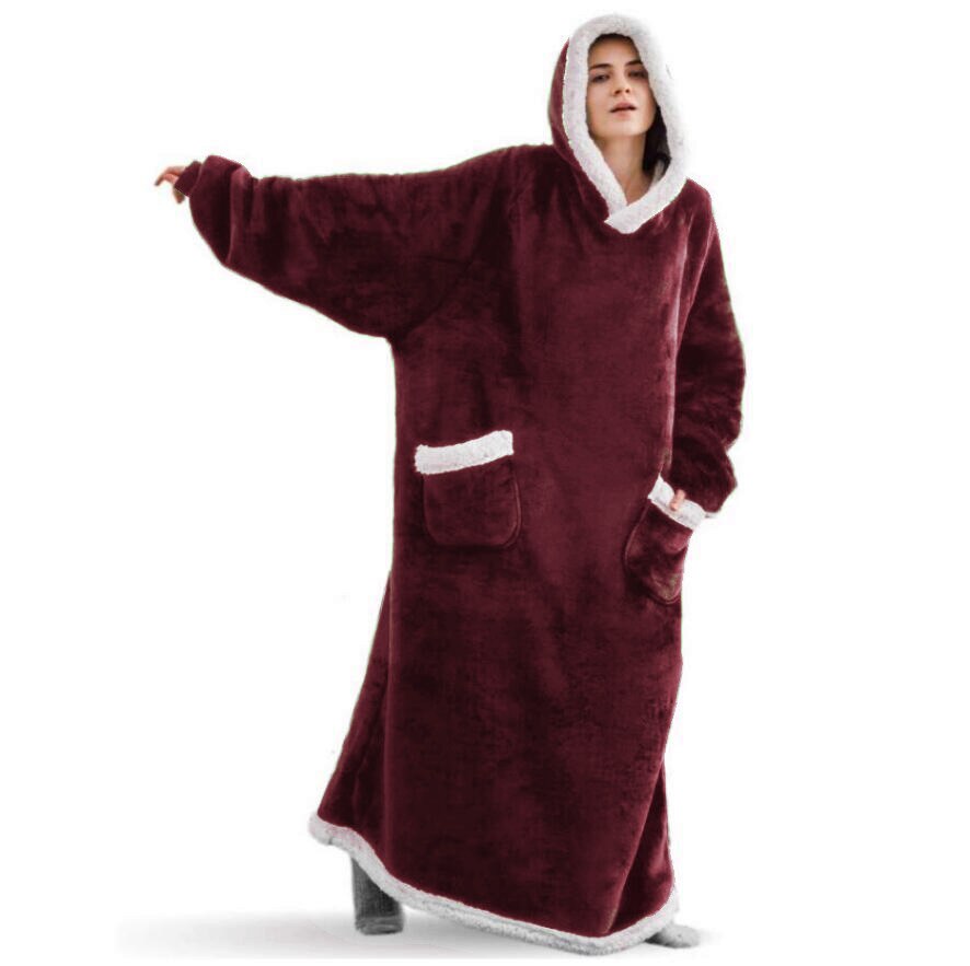 De Extra Lange Oversized Comfy Hoodie Sweater Trui Voor De Winter