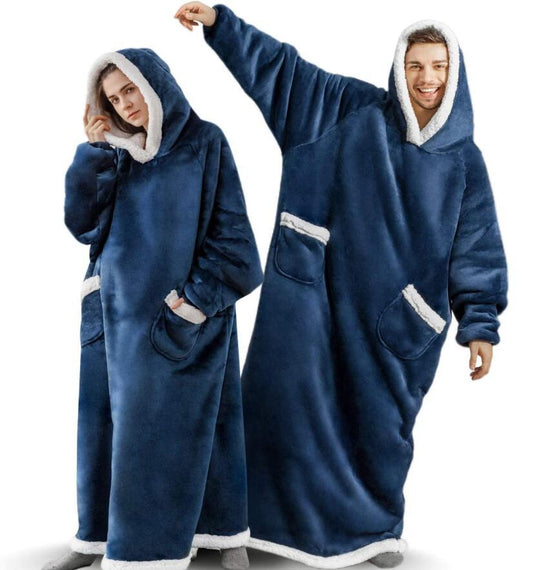 De Extra Lange Oversized Comfy Hoodie Sweater Trui Voor De Winter