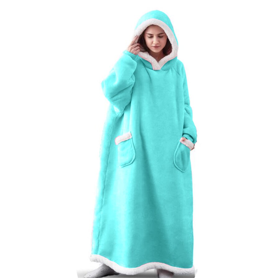 De Extra Lange Oversized Comfy Hoodie Sweater Trui Voor De Winter