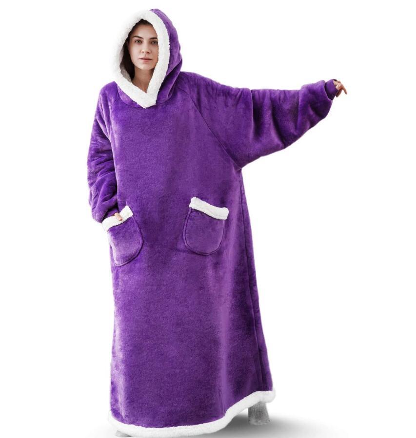 De Extra Lange Oversized Comfy Hoodie Sweater Trui Voor De Winter