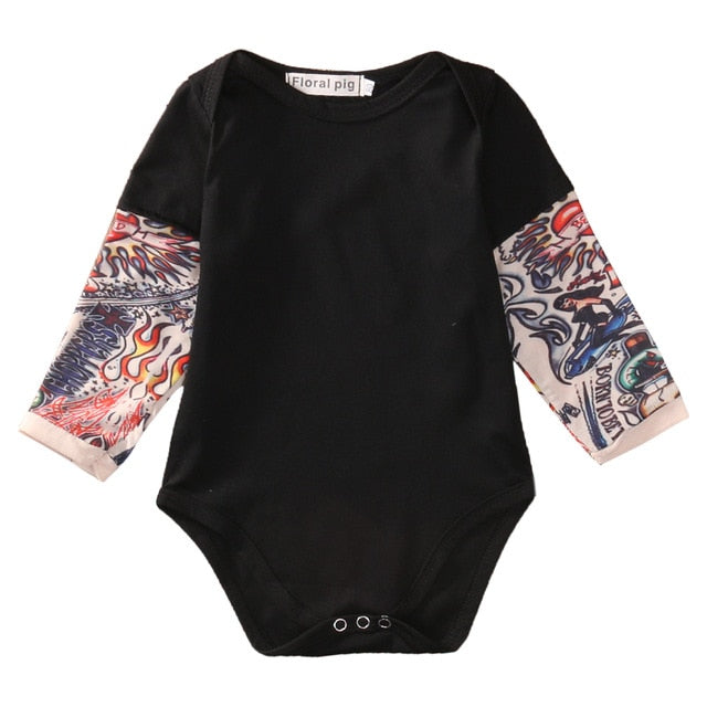 Baby Tattoo Sleeve Romper
