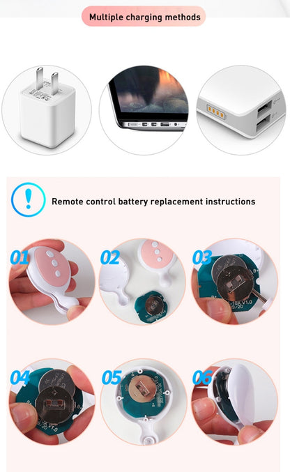 Draagbare vlinder vibrator