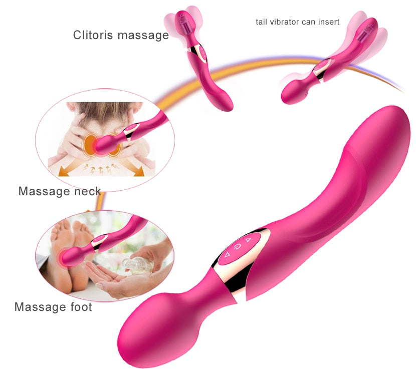 Klassieke vibrator met 10 snelheden