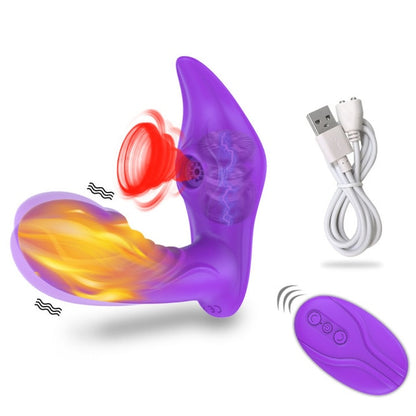 Draadloze Zuig Vibrator