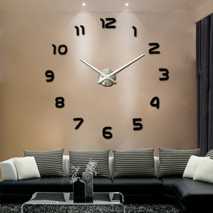 Grote moderne 3D wandklok