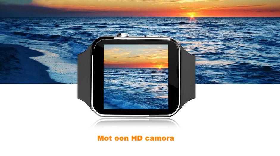 Smartwatch met simkaart & camera