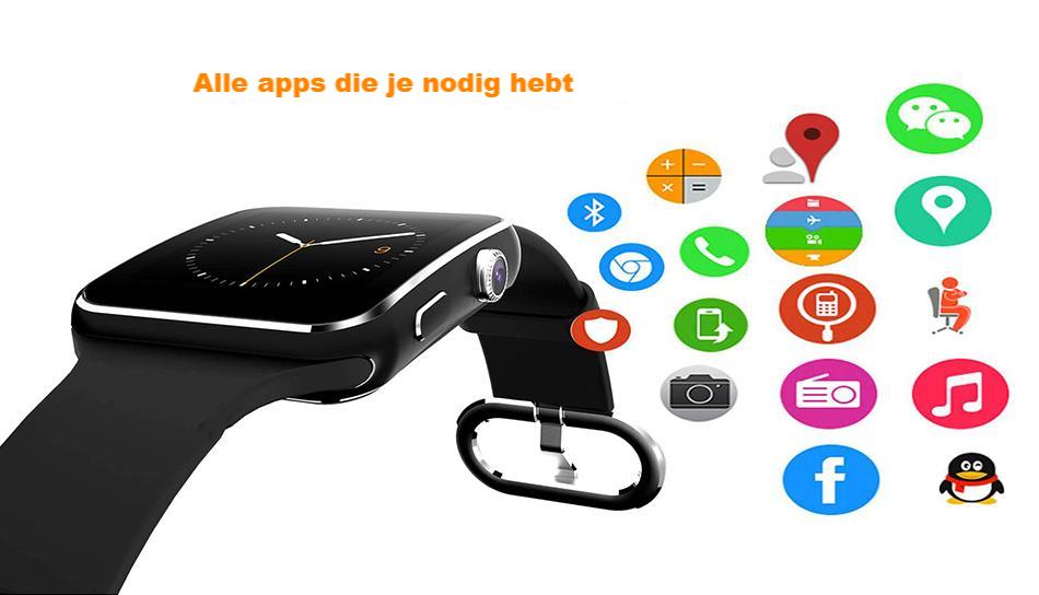 Smartwatch met simkaart & camera