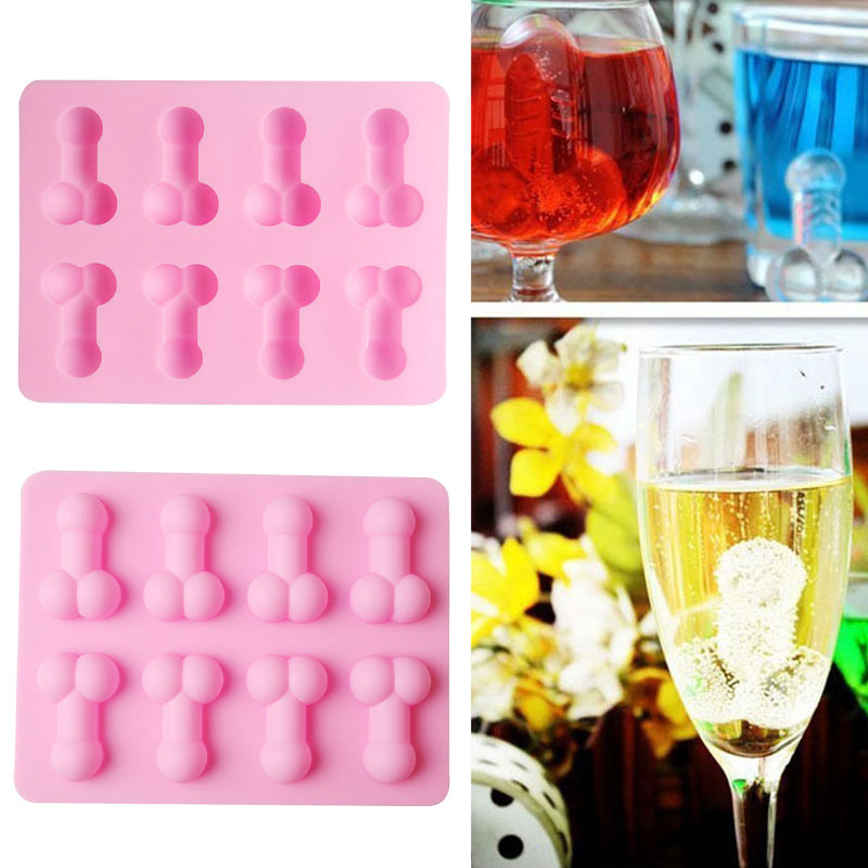 Realistische 3D penis ijsblokjes