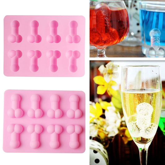 Realistische 3D penis ijsblokjes