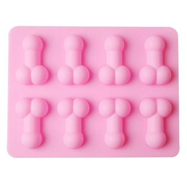 Realistische 3D penis ijsblokjes