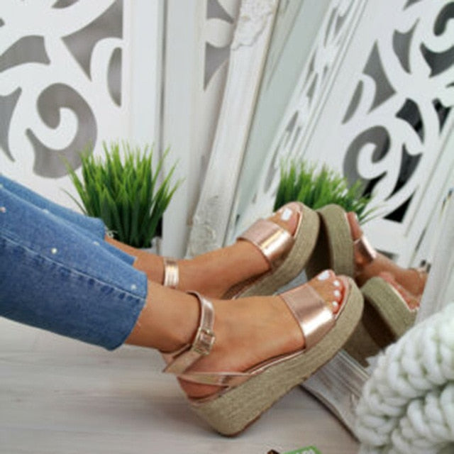 Pumenti zomersandalen