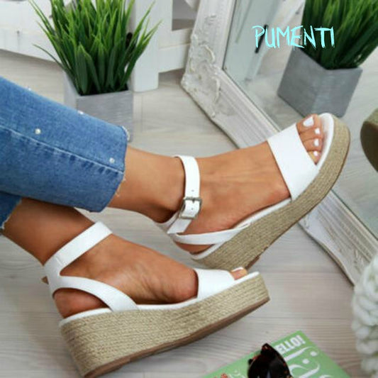 Pumenti zomersandalen